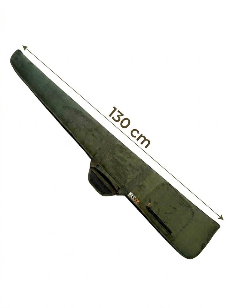 Lüks Tüfek Kılıfı Süet Haki 130 Cm