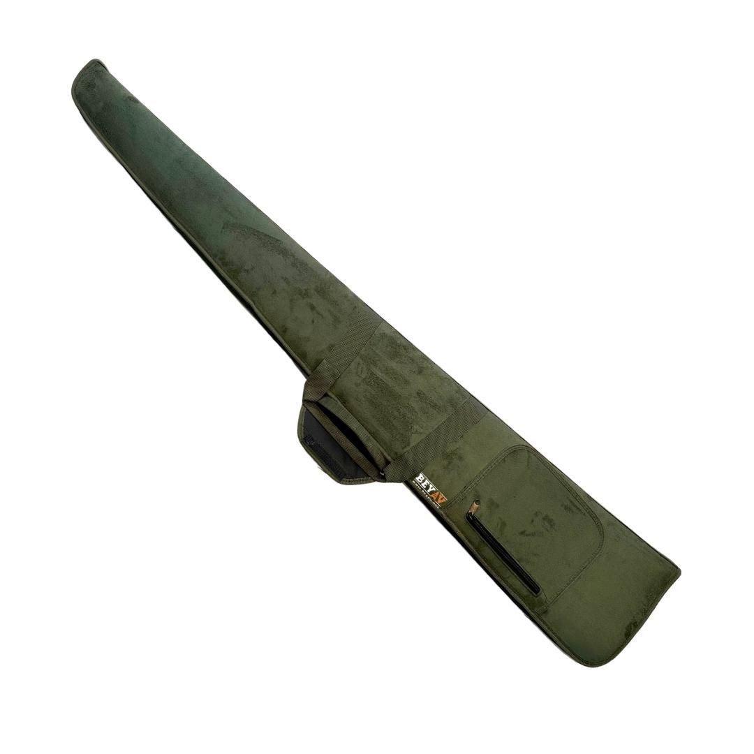 Lüks Tüfek Kılıfı Süet Haki 130 Cm