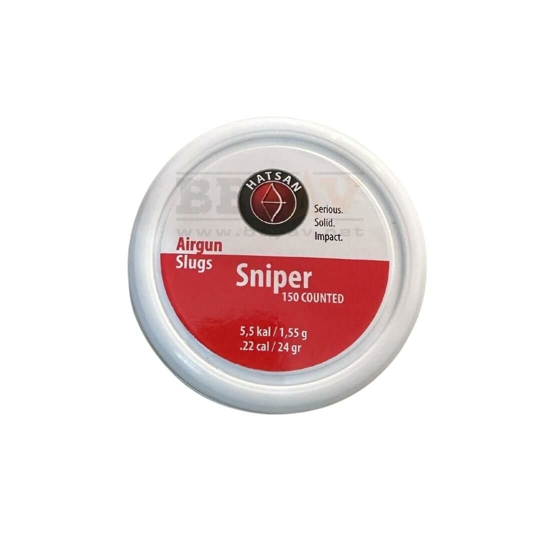 Hatsan Sniper 5,5 mm Havalı Tüfek Saçması (24 Grain - 150 Adet)