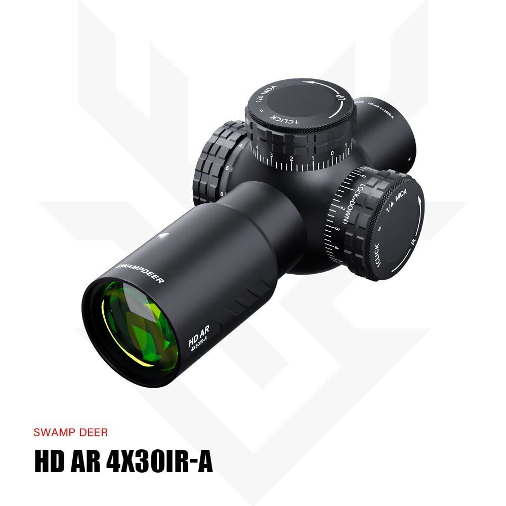 Swampdeer HD AR 4X30 IR-A Sabit 4x Tüfek Dürbünü (SFP)