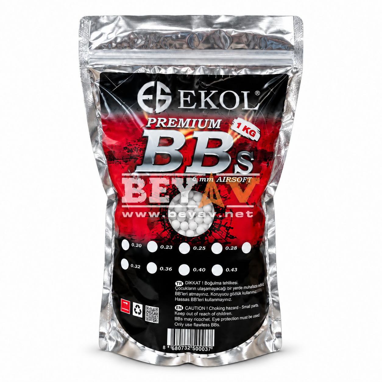 Ekol Premium 0,30 g 6 mm Airsoft BB 1 kg