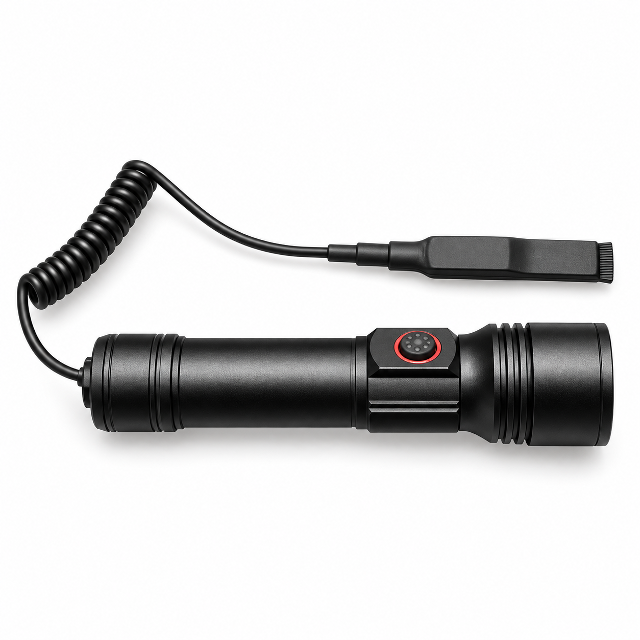 Taktik LED Fener Seti 2000 Lümen – 4 Renk Filtre